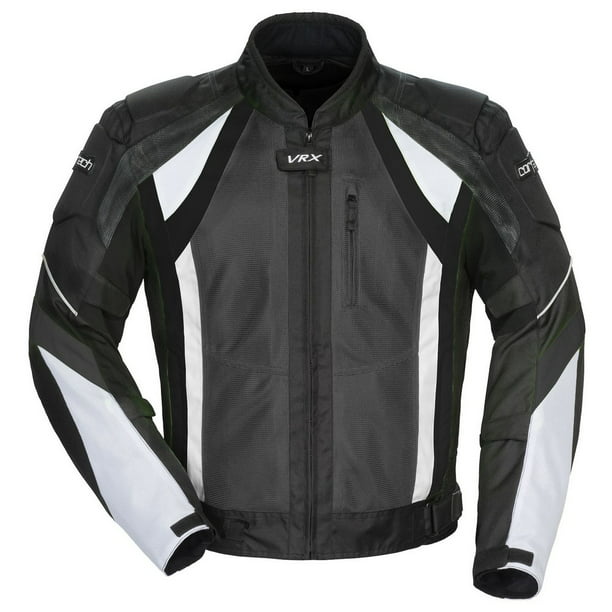 Xelement CF507 Womens Guardian Black and Grey Mesh Jacket with X-Armor Protection 